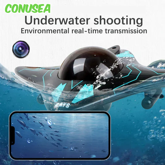 Rc Boat Submarine with Camera